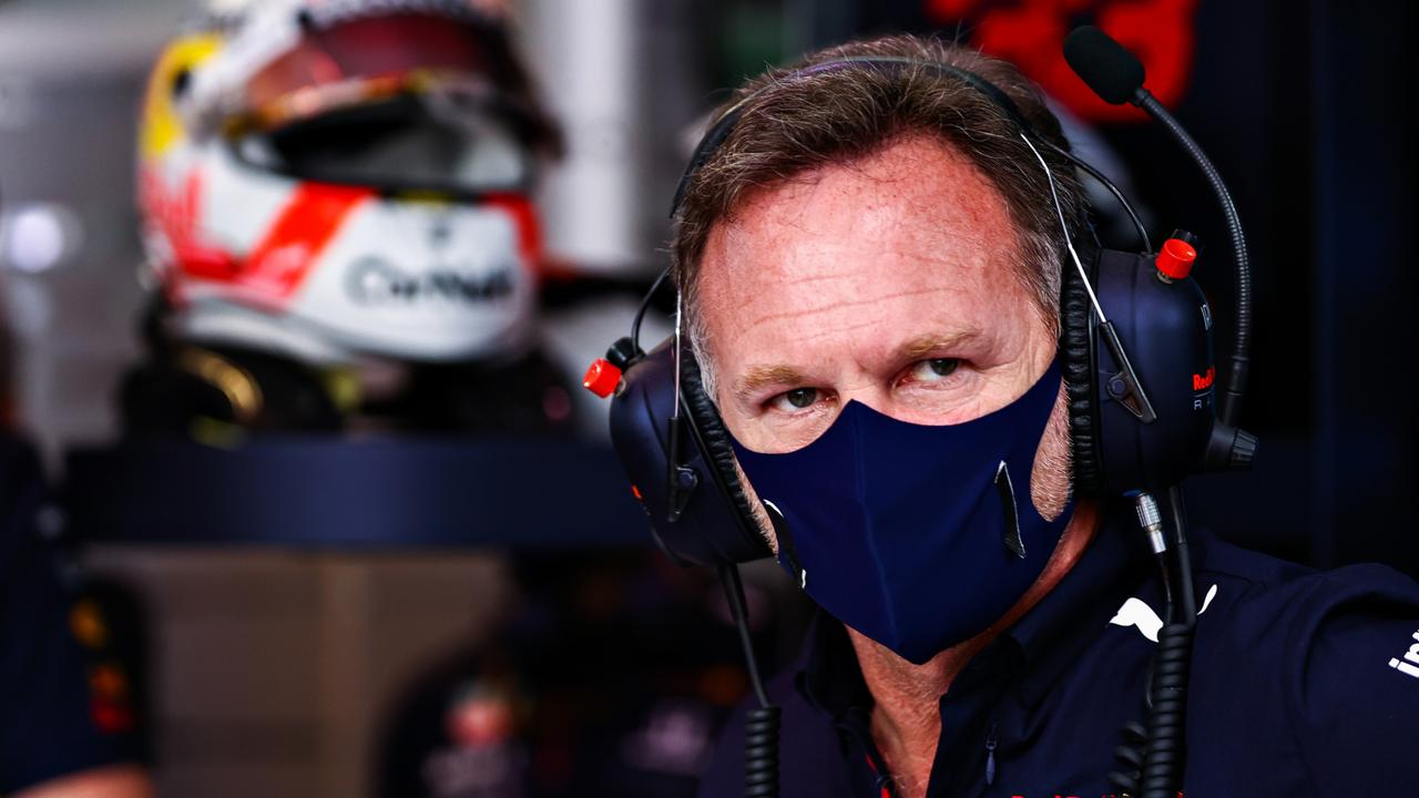 Bos Red Bull Christian Horner diperingatkan oleh petugas FIA