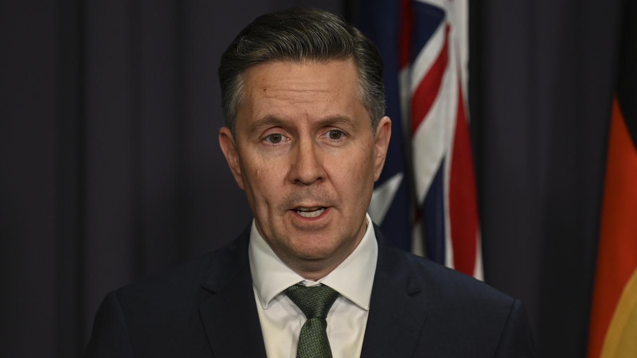 The Minister for Health and Aged Care Mark Butler Picture: NCA NewsWire / Martin Ollman