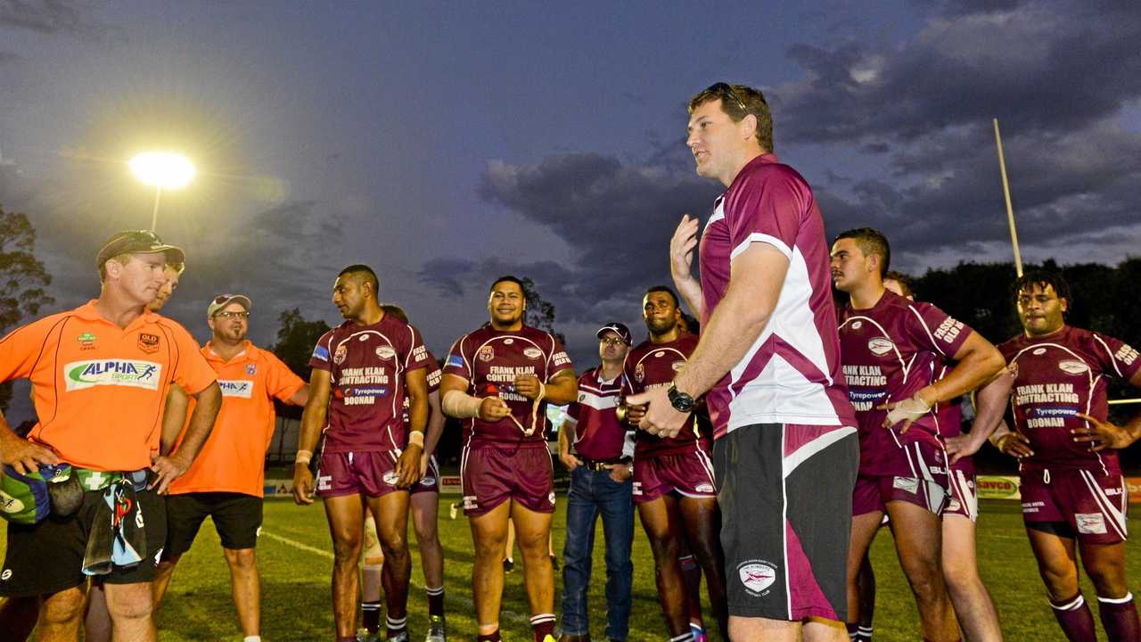 The grand final-winning Fassifern Bombers have another reason to celebrate. Craig Harsant has been awarded life membership. Picture: Cordell Richardson