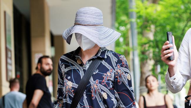 Matilda McDermott leave the Melbourne Magistrates court. Picture: NewsWire / Aaron Francis