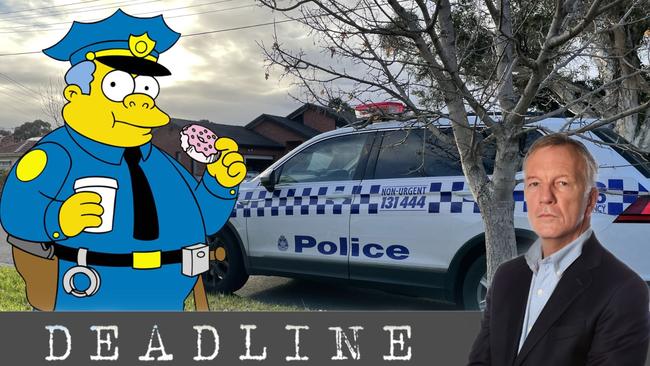 A police officer’s recent escapade had colleagues comparing him to Chief Wiggum of The Simpsons.