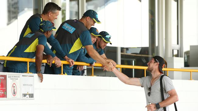 Cameron Bancroft felt he was in a compromised position. Picture: Getty