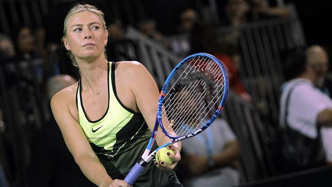 Maria Sharapova will make her return to competitive tennis in April.