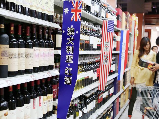 Wine sales to China slump as tariffs bite