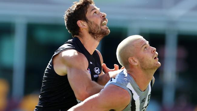 Levi Casboult is waiting to sign a new deal with the Blues. Picture: Michael Klein