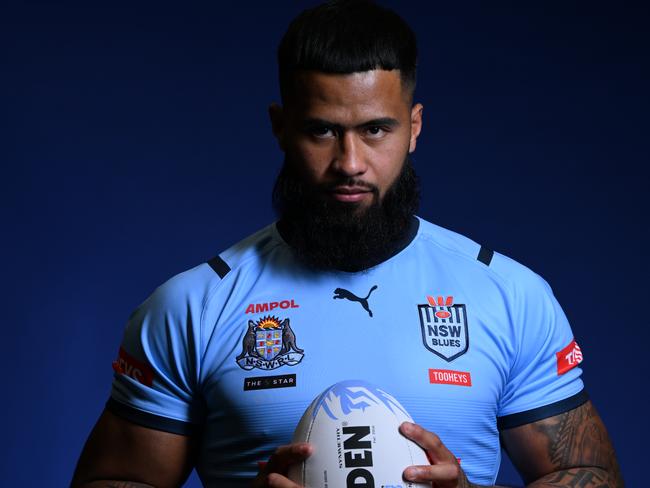 2024 NSW Blues Headshots and Portraits - Payne Haas. NRL Photos