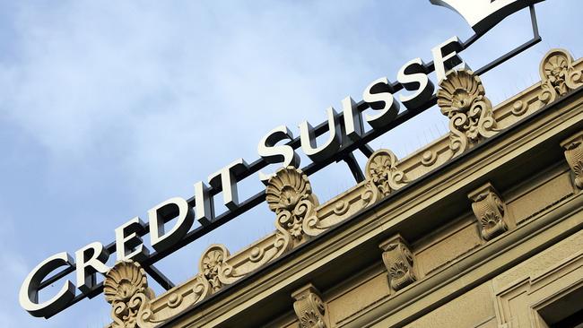 Credit Suisse suspended three executives who oversaw the bank’s Greensill funds. Picture: AFP