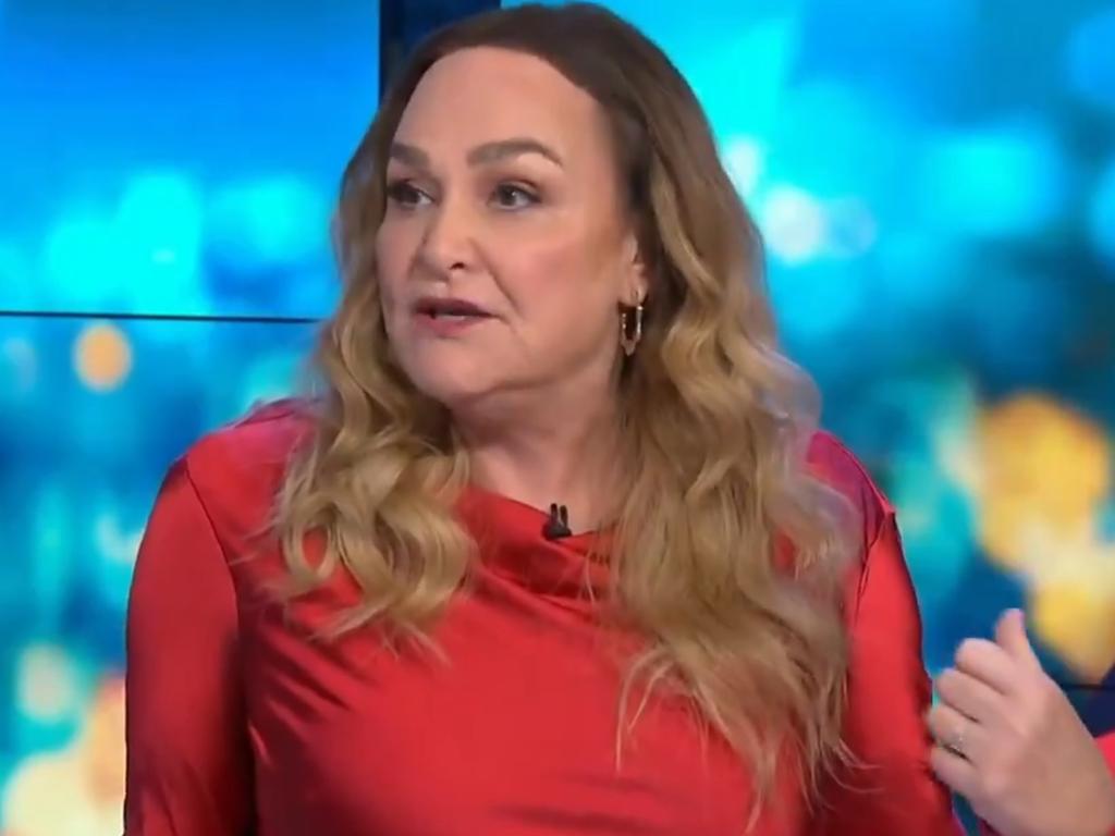 Kate Langbroek says people ‘lined up like little b*****s’ to take the vaccine. Picture: X