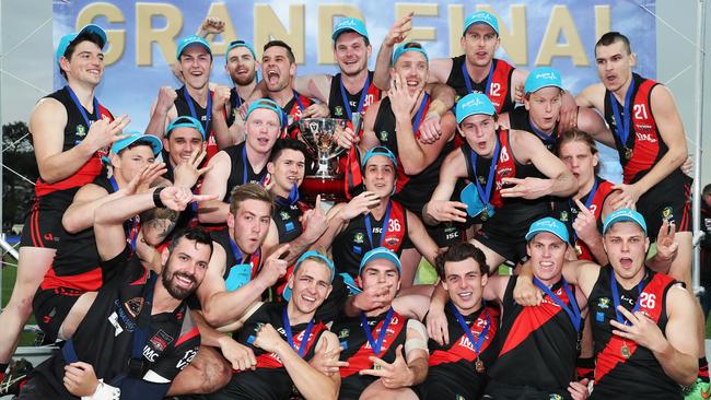 Tasmanian State League Grand Final 2019. North Launceston winning team picture. Picture: NIKKI DAVIS-JONES