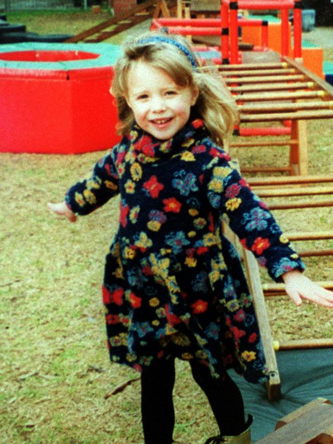 Ella was only four years old when she was hit and killed by a reversing car. Picture: Supplied