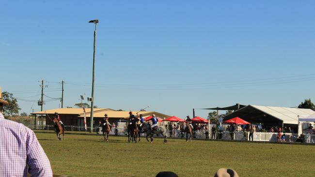 POP UP POLO BUNDABERG 2021: Polo action in full swing.