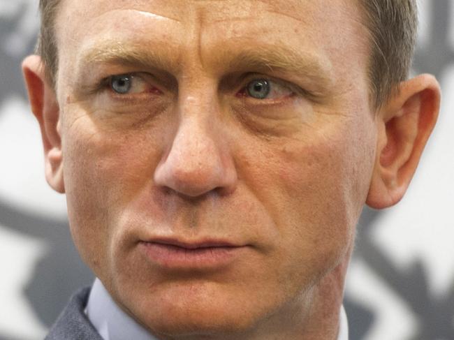 AP10ThingsToSee - In this photo provided by the United Nations, actor Daniel Craig appears at the U.N. headquarters on Tuesday, April 14, 2015, were he was designated a UN Global Advocate for the Elimination of Mines and Explosive Hazards. (Mark Garten/United Nations via AP)