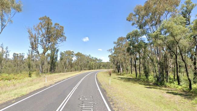 Putty Road in Howes Valley, the scene of a fatal single vehicle motorcycle accident on Sunday February 9, 2025.