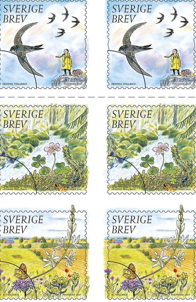 The full set of stamps will be available from January 14.