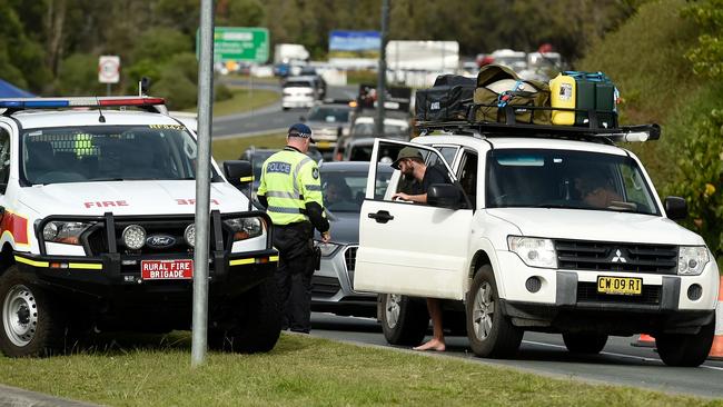 The closed borders means no-one outside of Queensland will be able to attend.