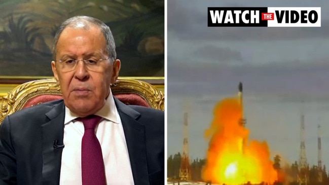 Russian Foreign Minister Sergei Lavrov warns of ‘real’ threat of World War III