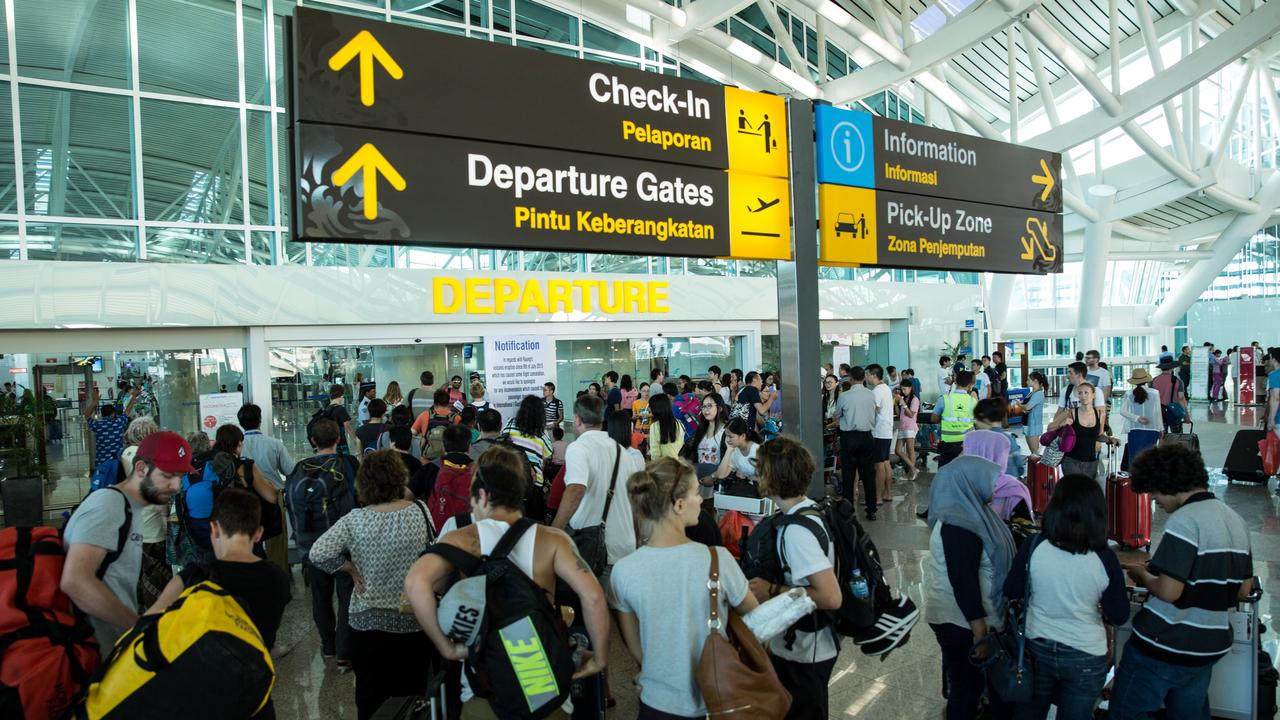 April was the busiest month in 2024 for Bali Airport with 1,109,958 international passengers and 830,870 domestic passengers. Picture: Agung Parameswara/Getty Images