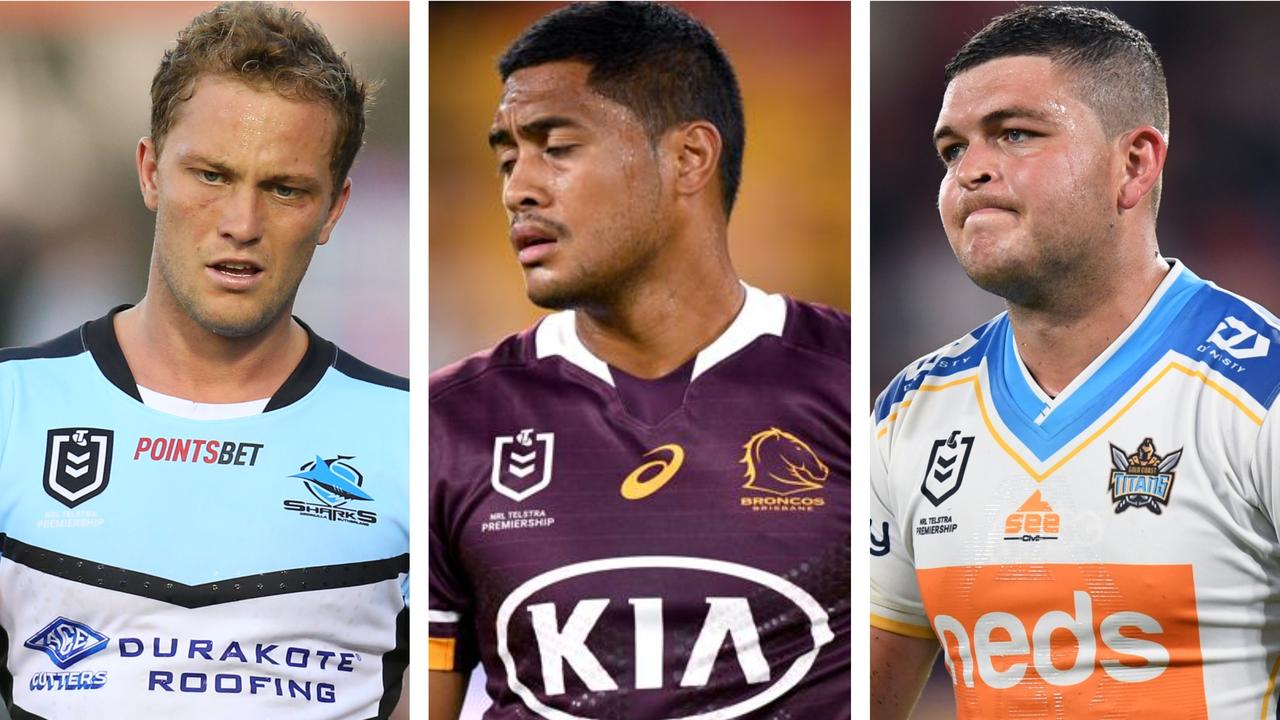 Matt Moylan, Anthony Milford and Ashley Taylor.