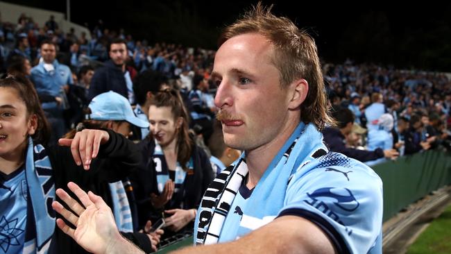 Rhyan Grant’s mullet has gone from strength to strength. Picture: Getty Images