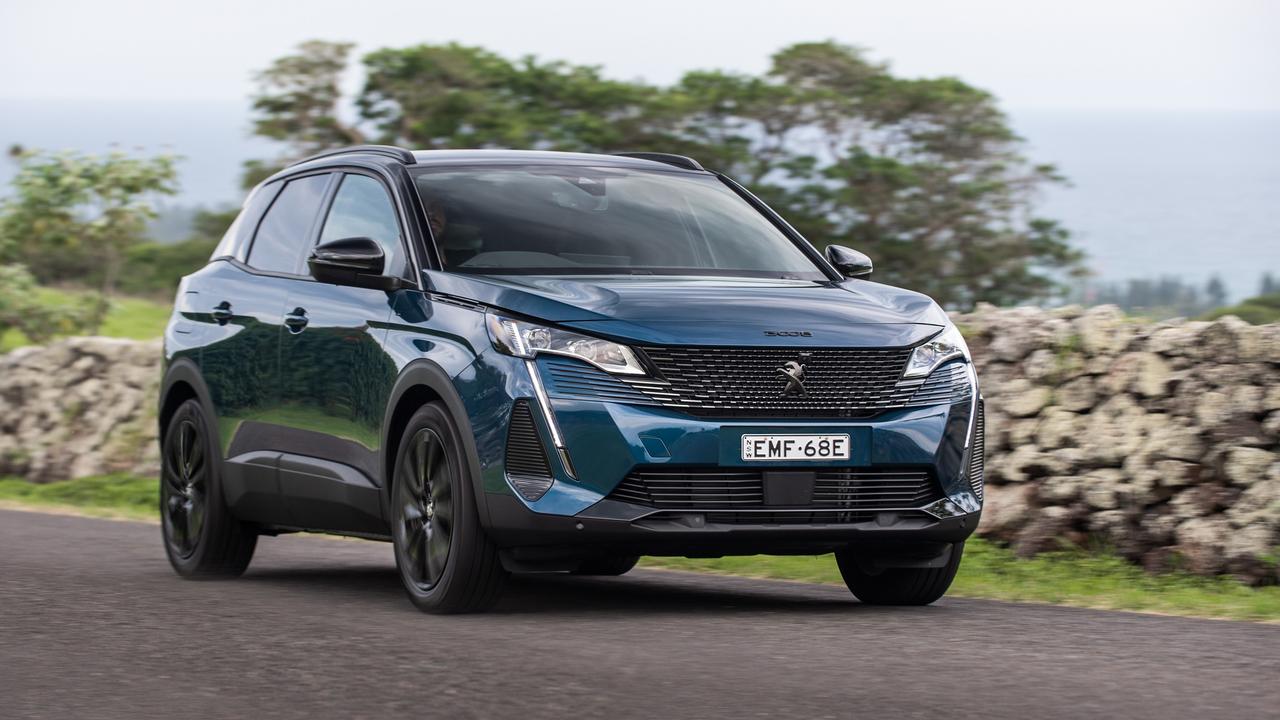 The top-spec Peugeot 3008 GT Sport costs about $60,000.