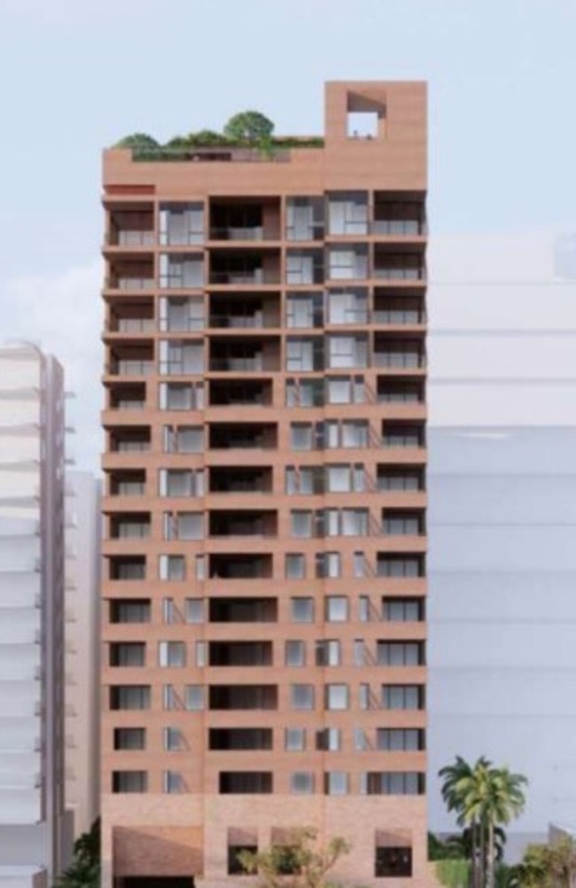 Artist's impression of the stage 1 tower.