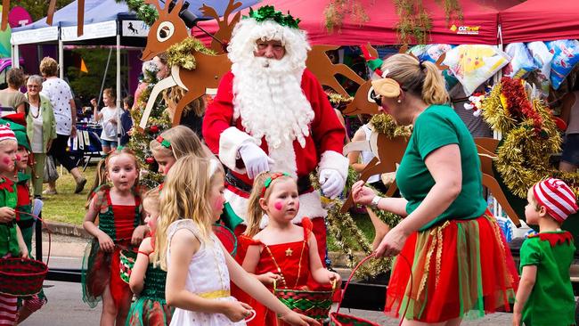 An earlier version of the Jamestown Christmas pageant. Picture: Facebook