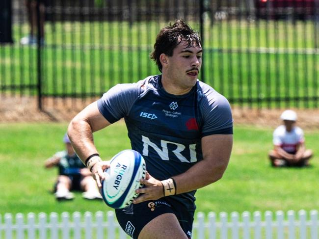 Zach Fittler on the burst for the NSW Waratahs U20s. Picture:Hugo Carr/NSW Waratahs