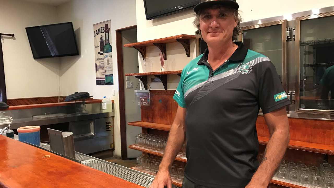 Shane Muller from Maryborough Motorcycles will be opening up a showroom and café at the Shamrock Hotel. Picture: Carlie Walker