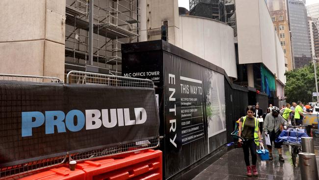 Brisbane-based construction company Probuild went into administration in February. Picture: NCA NewsWire / Damian Shaw