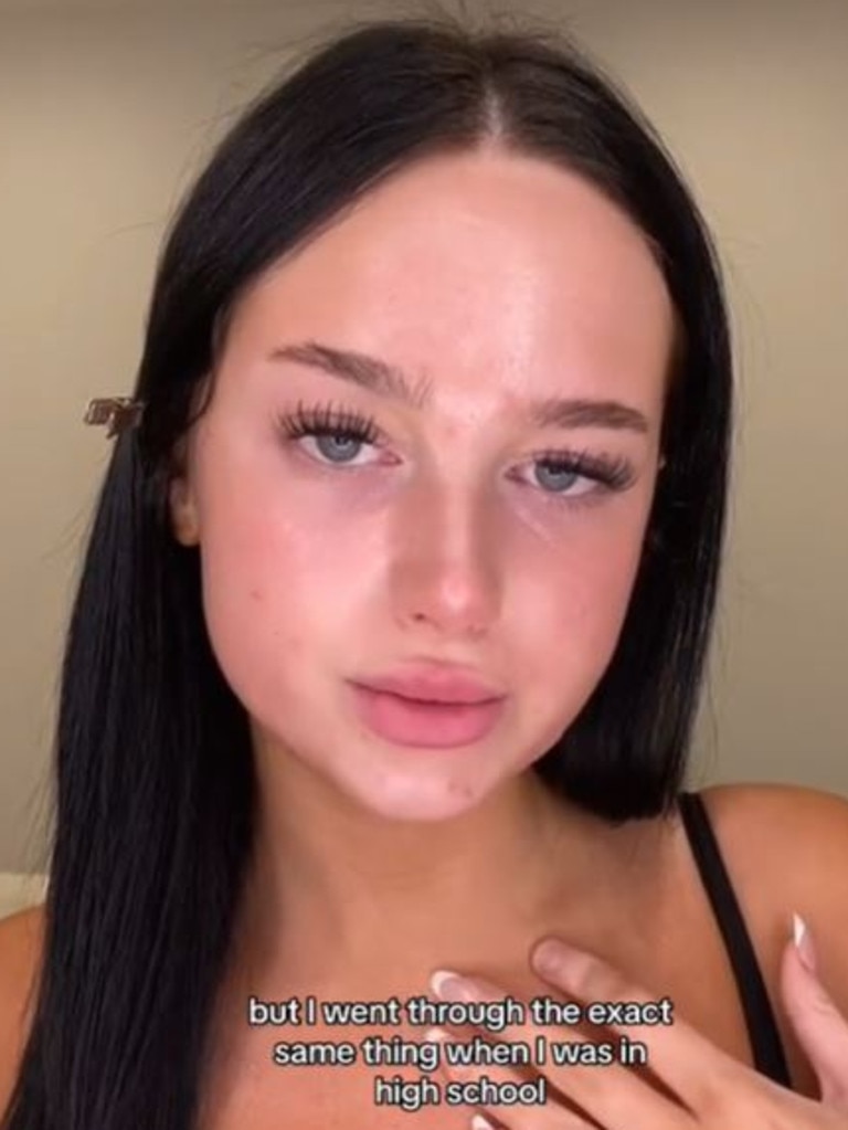 Aussie influencer Pheveya has shared her own experience being put on a sickening list by her classmates. Picture: TikTok/pheveya