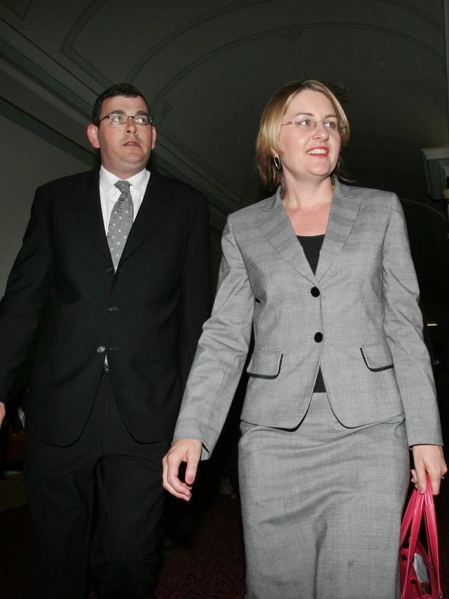 With Daniel Andrews in 2006.