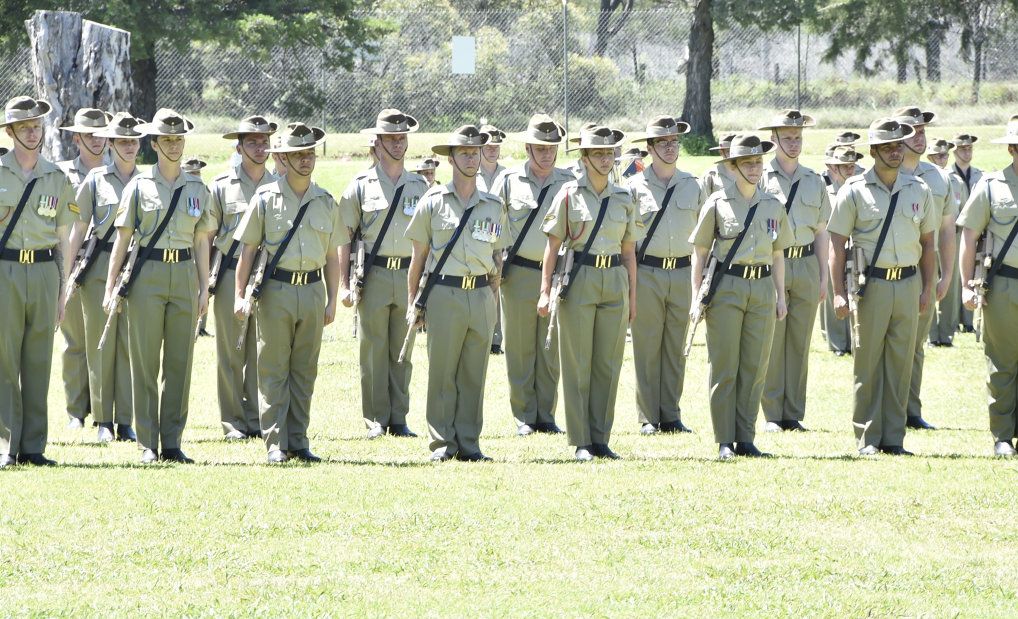 7th Signal Regiment parade | The Courier Mail