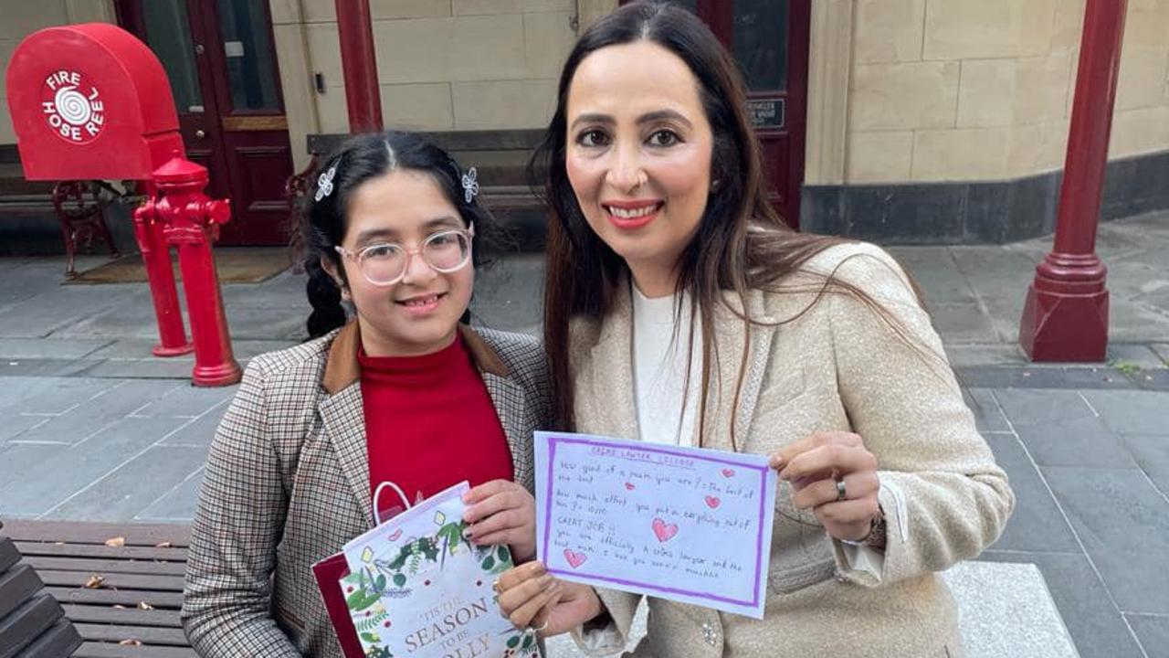 Pratibha Sharma with her daughter Anvi. Picture: Supplied