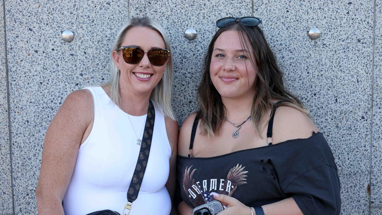 Blink 182 fans at the Adelaide Entertainment centre. Picture: Kelly Barnes