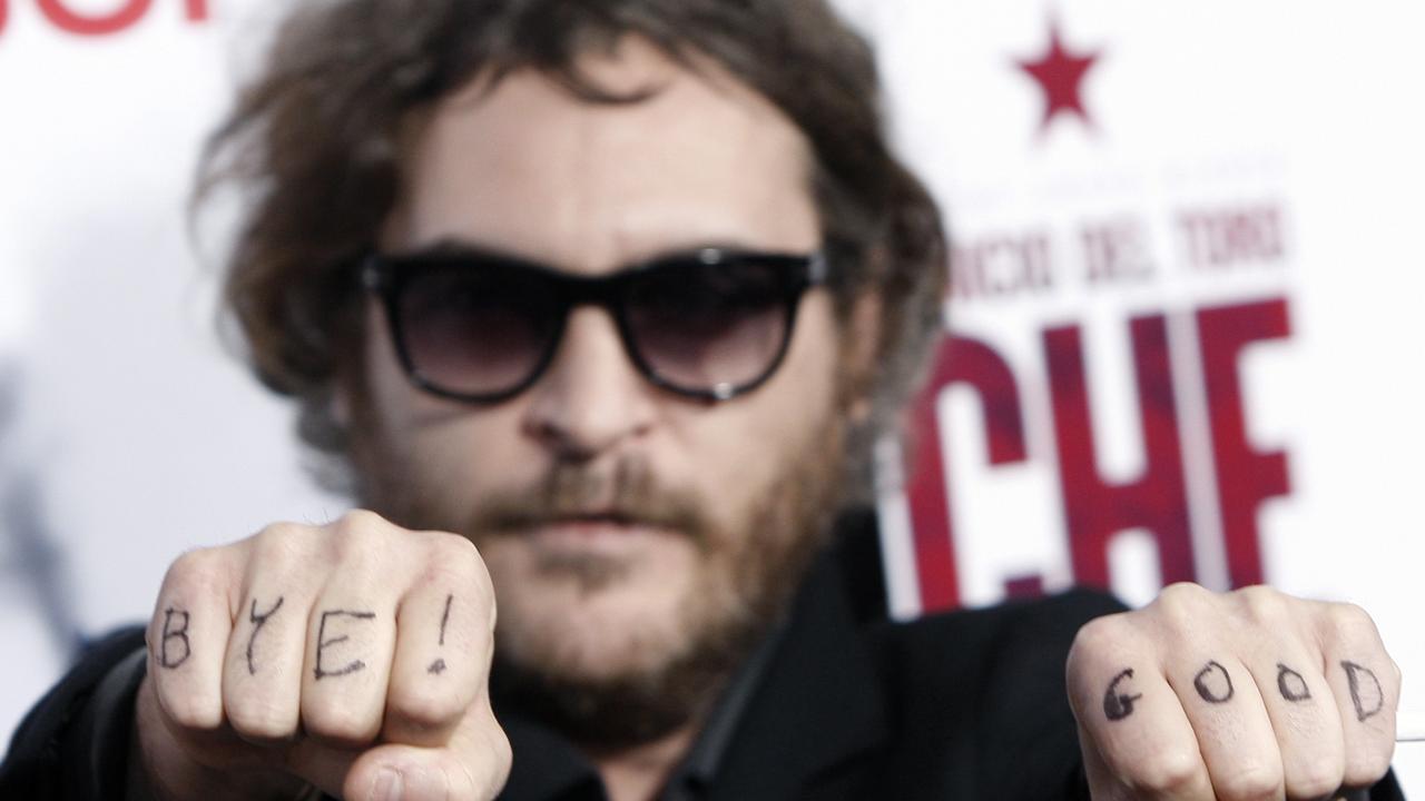 Phoenix at the premiere of Che in 2008. Picture: AP.