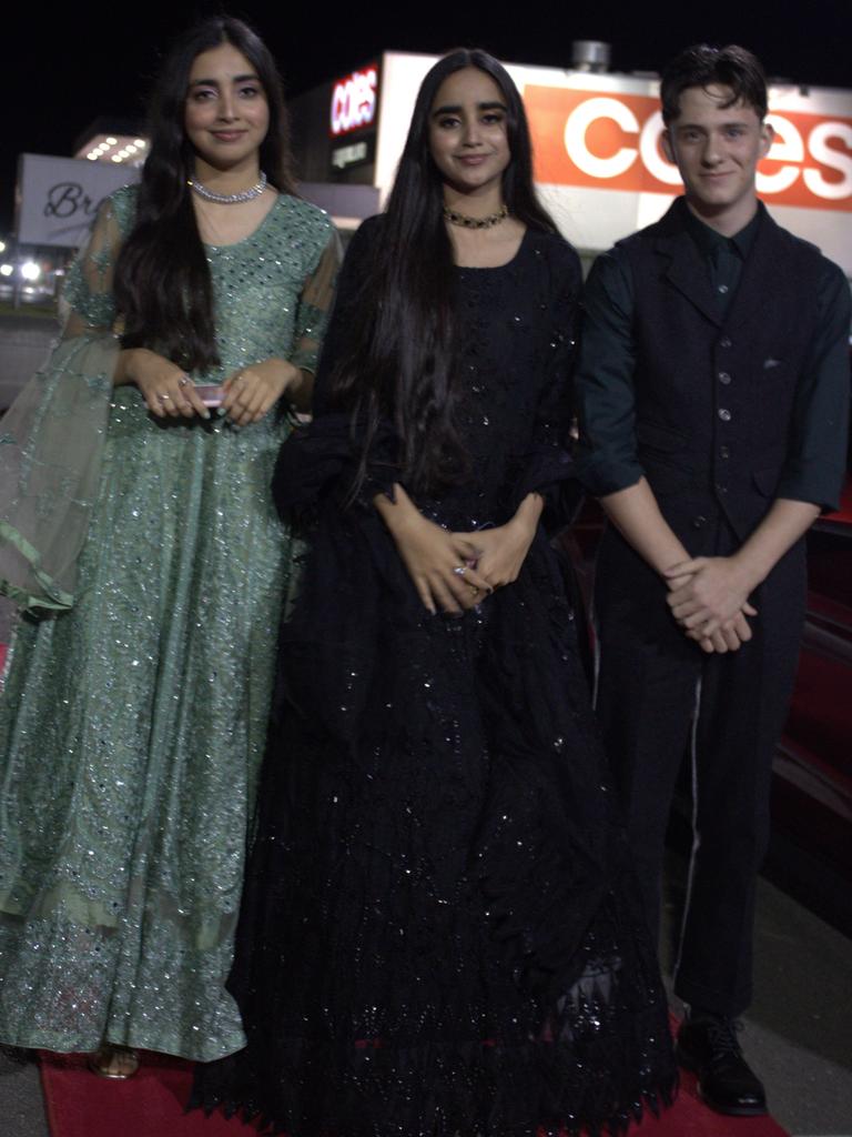 Areeba Fahim, Mahnoor Fahim, and Daniel Carman.