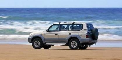 RINSE AND REPEAT: Cleaning your vehicle after a trip to the beach is vital for its longevity. Picture: Rebecca Lollback