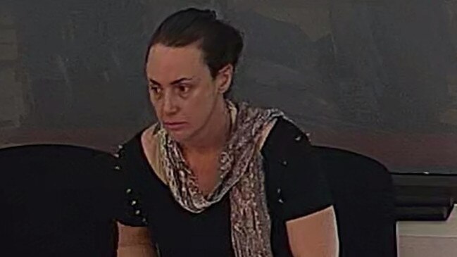 Police investigators have released a recent CCTV image of Celeste McGain at an employment agency in Cannonvale on Tuesday, May 7. Photo: Contributed