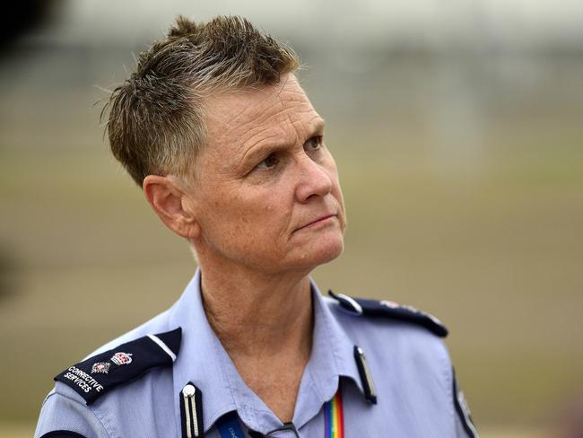 Chief Superintendent Louise Kneeshaw at Townsville Correctional Centre. PICTURE: MATT TAYLOR