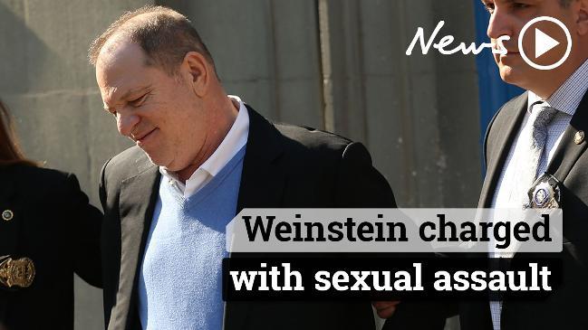 Harvey Weinstein charged with sexual assault