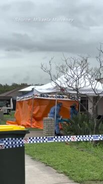 Police launch a homicide investigation after man dead a Lowood home