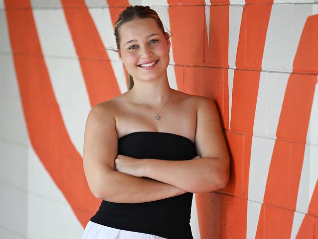 Sophie Hosack took up an early offer to study a double degree of Architecture and Business at Griffith University. Picture: Lyndon Mechielsen/Courier Mail