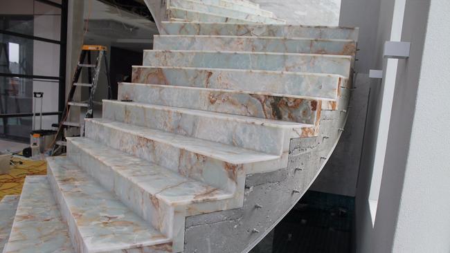 The marble staircase at the centre of Mehajer’s bankruptcy.