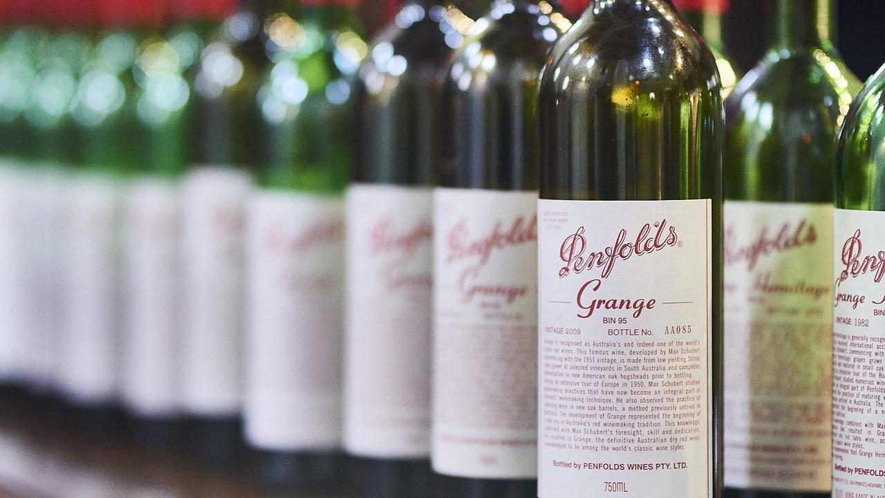 Treasury Wine Estates sells 25 per cent of Penfolds to China. Picture: Supplied