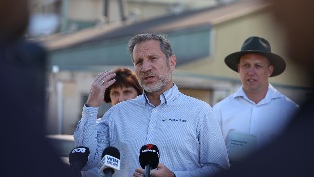 Mackay Sugar CEO Jannik Olejas at Racecourse Mill on Wednesday, August 16, 2023, to talk about two industrial sites in Mackay being declared a State Development Area. Picture: Contributed