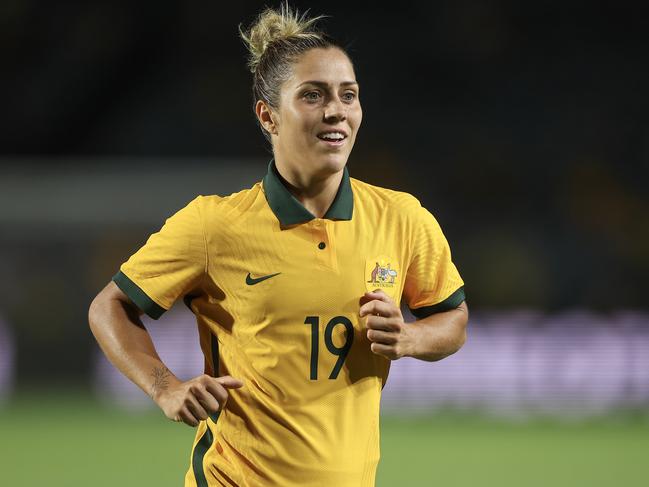 Katrina Gorry is among the mothers who will be playing at the World Cup. Picture: Cameron Spencer/Getty Images