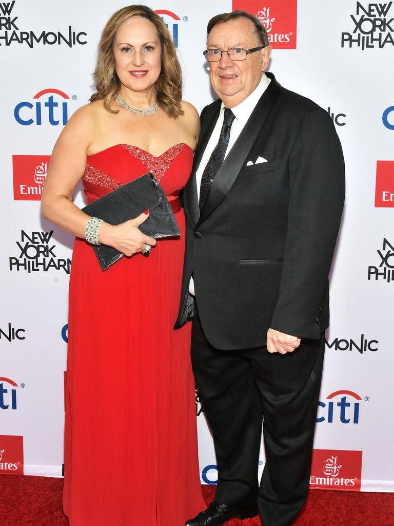 Harold Mitchell AC and Nadia Taylor attend the New York Philharmonic's Opening Gala in 2018. (Photo by Mike Coppola/Getty Images for the New York Philharmonic)