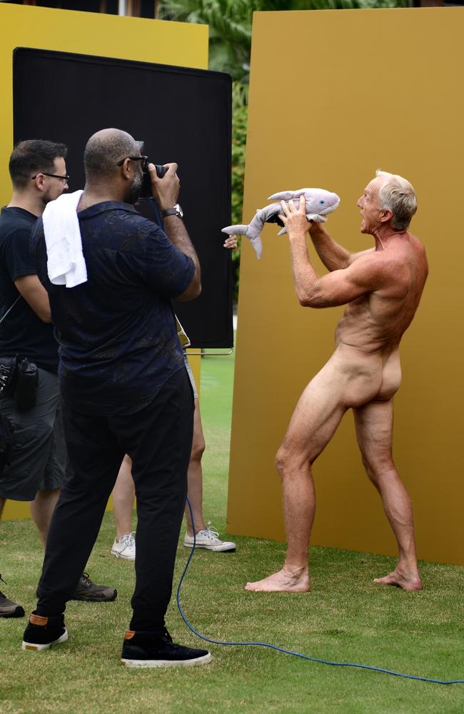 Greg Norman has stripped off for ESPN’s “Body Issue”. Picture: Eric Lutzens /ESPN The Magazine