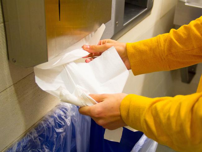 Keep clear of the hand dryers when you head to the bathroom.