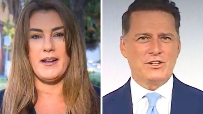 Karl Stefanovic interviews Lidia Thorpe this morning.